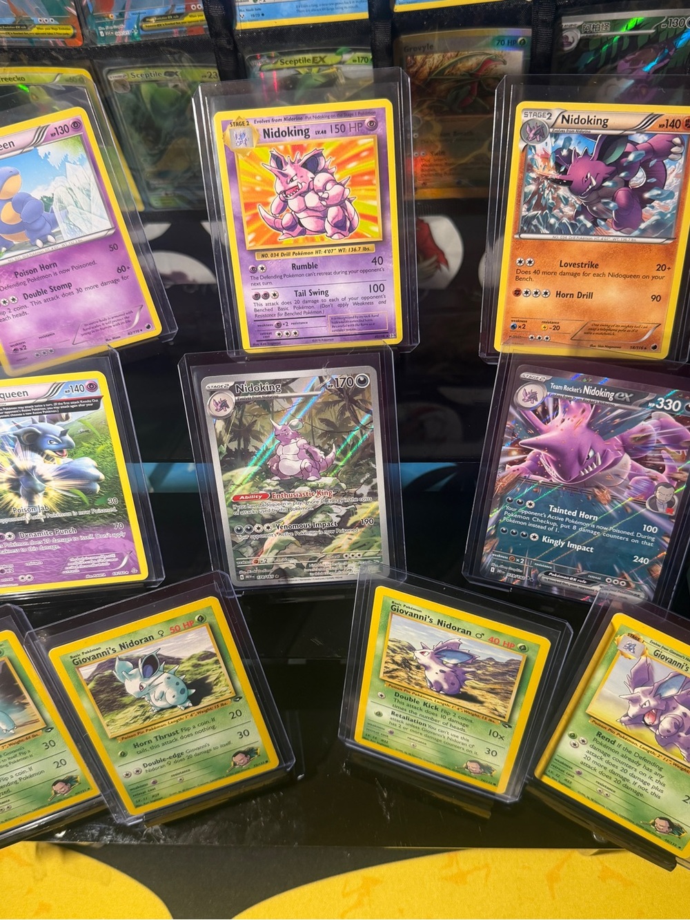 Nidoking & Nidoqueen Card lot